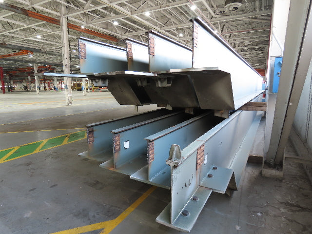 Gorbel Cleveland Tramrail Overhead Crane Runway Beam 36"H 18"W 3.25" Rail 50'L