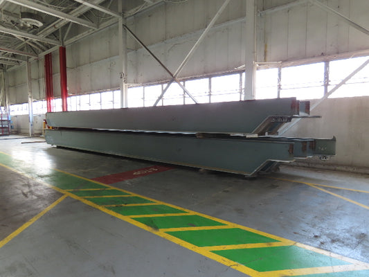 Gorbel Cleveland Tramrail Overhead Crane Runway Beam 36"H 18"W 3.25" Rail 50'L