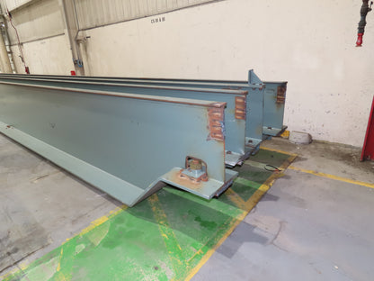 Gorbel Cleveland Tramrail Overhead Crane Runway Beam 40"H 20"W 3.25" Rail 50'L