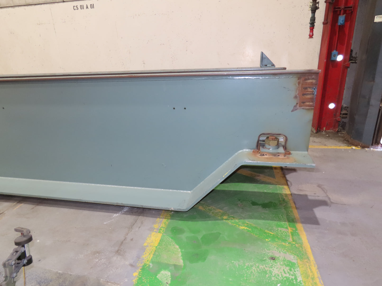 Gorbel Cleveland Tramrail Overhead Crane Runway Beam 40"H 20"W 3.25" Rail 50'L