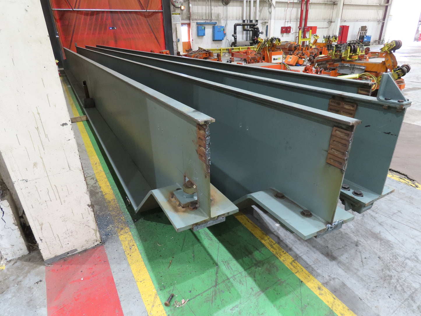 Gorbel Cleveland Tramrail Overhead Crane Runway Beam 40"H 20"W 3.25" Rail 50'L