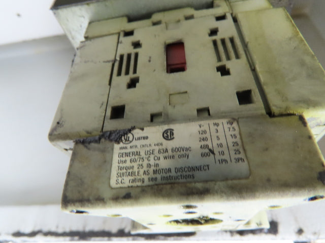 EMF BA 46664 Electrical Box Enclosure 34x24x10" Rotary Disconnect Switch