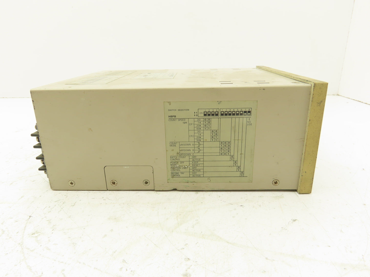 Omron H8PB-Y-30 Cam Positioner Counter 240V