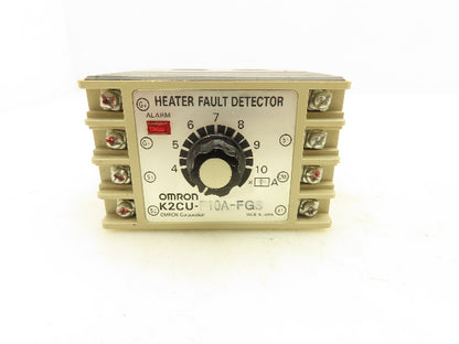 Omron K2CU-F10A-FGS Heater Fault Detector 220VAC 5-30VDC Gate Volts 12.5A