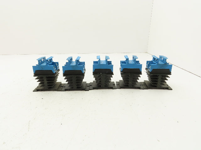 Celduc SO943460 Solid State Relay 35A 280VAC 12VDC With Heatsink Lot of 5