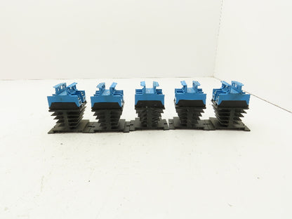 Celduc SO943460 Solid State Relay 35A 280VAC 12VDC With Heatsink Lot of 5