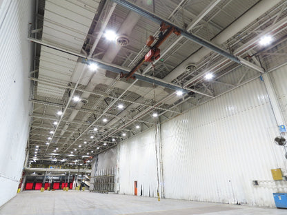 Cleveland Tramrail P&H 1 Ton Single Girder Underhung Bridge Crane 17' Span