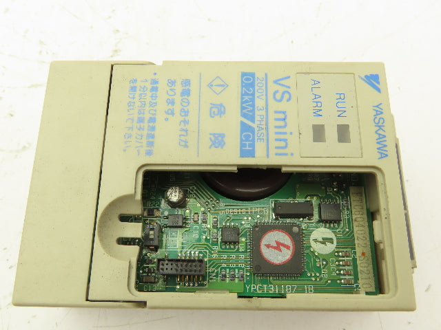 Yaskawa CIMR-XCHA20P2 VS Mini AC Drive 0.2kW 200V 3PH