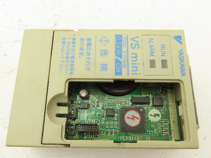 Yaskawa CIMR-XCHA20P2 VS Mini AC Drive 0.2kW 200V 3PH