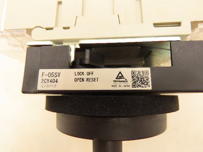 Mitsubishi Electric NV63-CV Circuit Breaker Rotary Disconnect Switch 15A 3 Pole