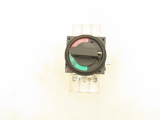 Mitsubishi Electric NV63-CV Circuit Breaker Rotary Disconnect Switch 15A 3 Pole