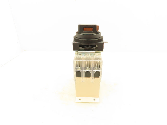 Mitsubishi Electric NV63-CV Circuit Breaker Rotary Disconnect Switch 15A 3 Pole