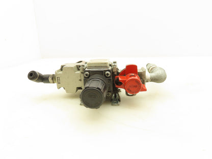 SMC AW20-02E-C Pneumatic Filter Regulator Mist Separator Lockout Valve Assembly