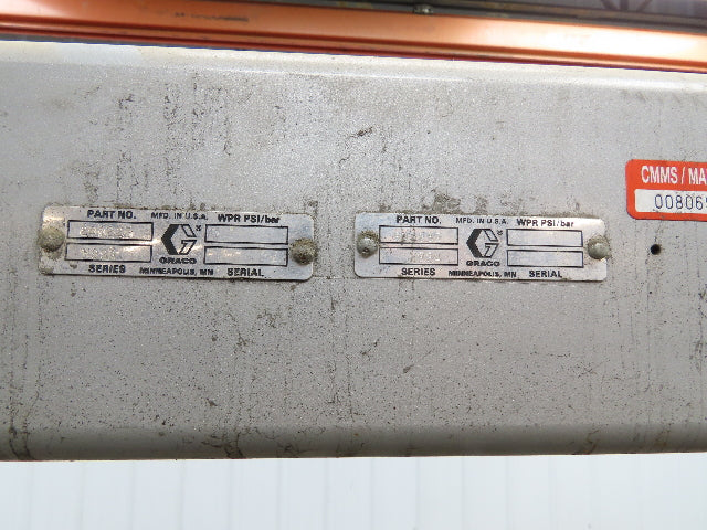 Graco C32429 Therm-O-Flow Hot Melt Drum Unloader 55 Gallon 480V No Motor