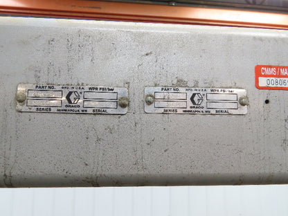 Graco C32429 Therm-O-Flow Hot Melt Drum Unloader 55 Gallon 480V No Motor