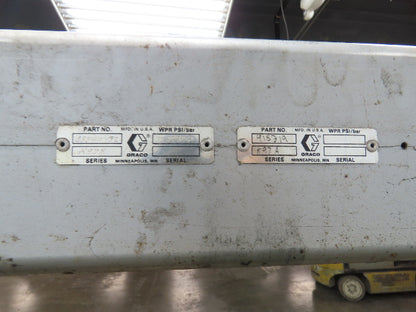 Graco C32429 Therm-O-Flow Hot Melt Drum Unloader 55 Gallon 480V No Motor