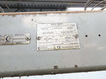 Graco 115659 Therm-O-Flow Hot Melt Drum Unloader 55 Gallon 480V No Motor