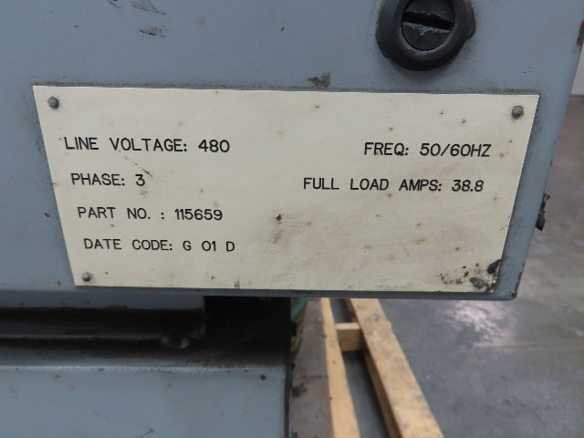 Graco 115659 Therm-O-Flow Hot Melt Drum Unloader 55 Gallon 480V No Motor