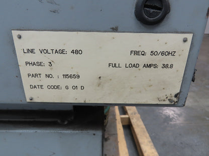 Graco 115659 Therm-O-Flow Hot Melt Drum Unloader 55 Gallon 480V No Motor