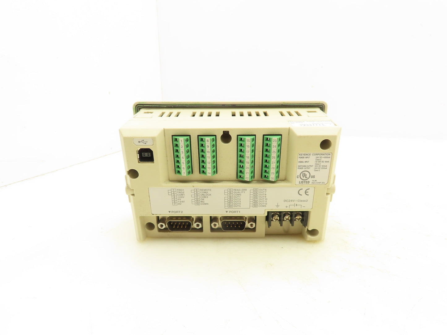 Keyence DV-90PE PLC Auto ID Data Controller Module