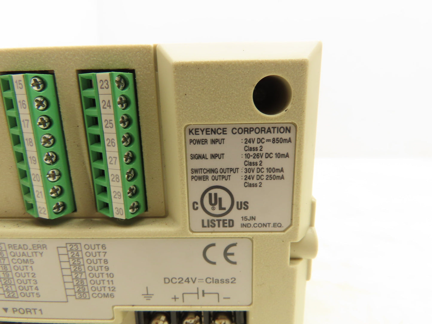 Keyence DV-90PE PLC Auto ID Data Controller Module