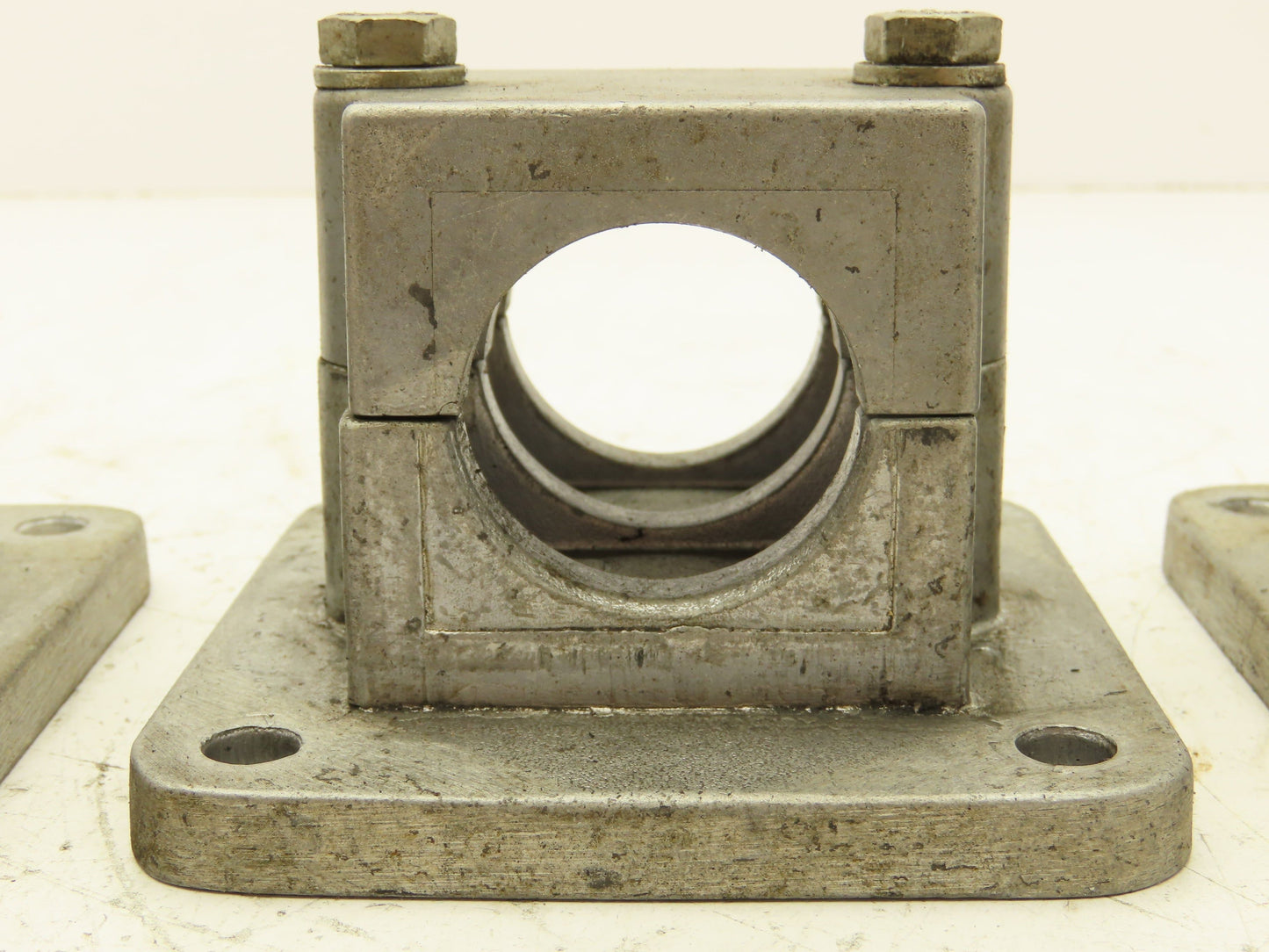 Rose Krieger RFB1500 Flange Clamp 1.5" Round Tube Aluminum 4x4" Base Lot of 4