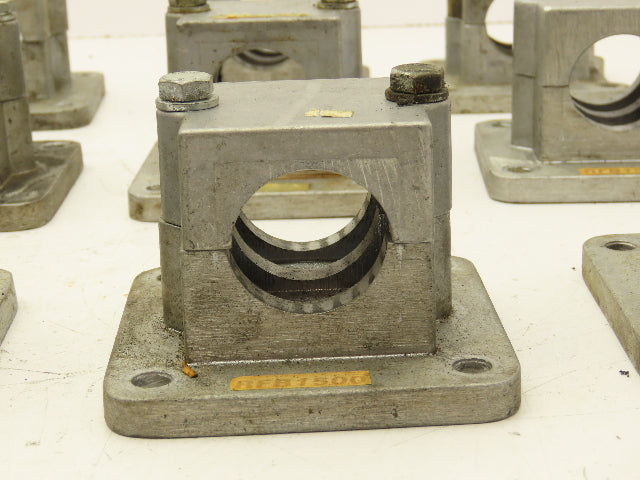 Rose Krieger RFB1500 Flange Clamp 1.5" Round Tube Aluminum 4x4" Base Lot of 12