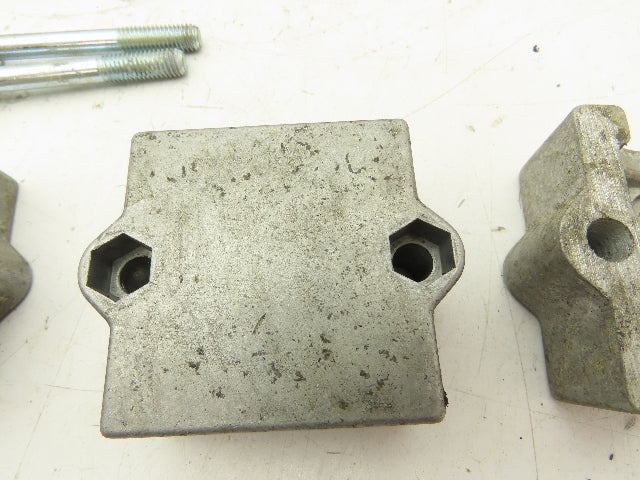 Rose Krieger Flange Clamp 1.5" Round Tube Aluminum Top Plate Only Lot of 17