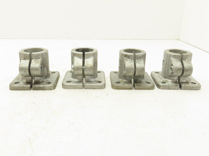 Rose Krieger RBC1500 Base Clamp 1.5" Aluminum Tube Lot of 4