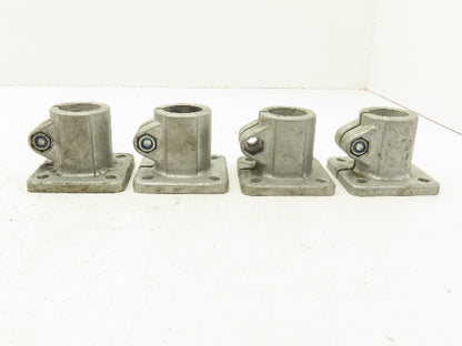 Rose Krieger RBC1500 Base Clamp 1.5" Aluminum Tube Lot of 4