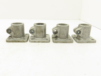 Rose Krieger RBC1500 Base Clamp 1.5" Aluminum Tube Lot of 4