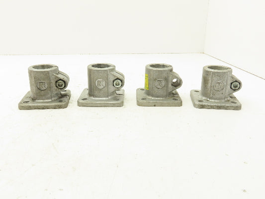 Rose Krieger RBC1500 Base Clamp 1.5" Aluminum Tube Lot of 4