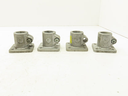 Rose Krieger RBC1500 Base Clamp 1.5" Aluminum Tube Lot of 4