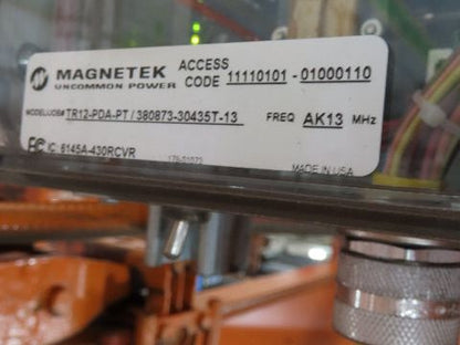 Cleveland Tramrail P&H 10 Ton Double Girder Bridge Crane 45' 10" Span w/Remote