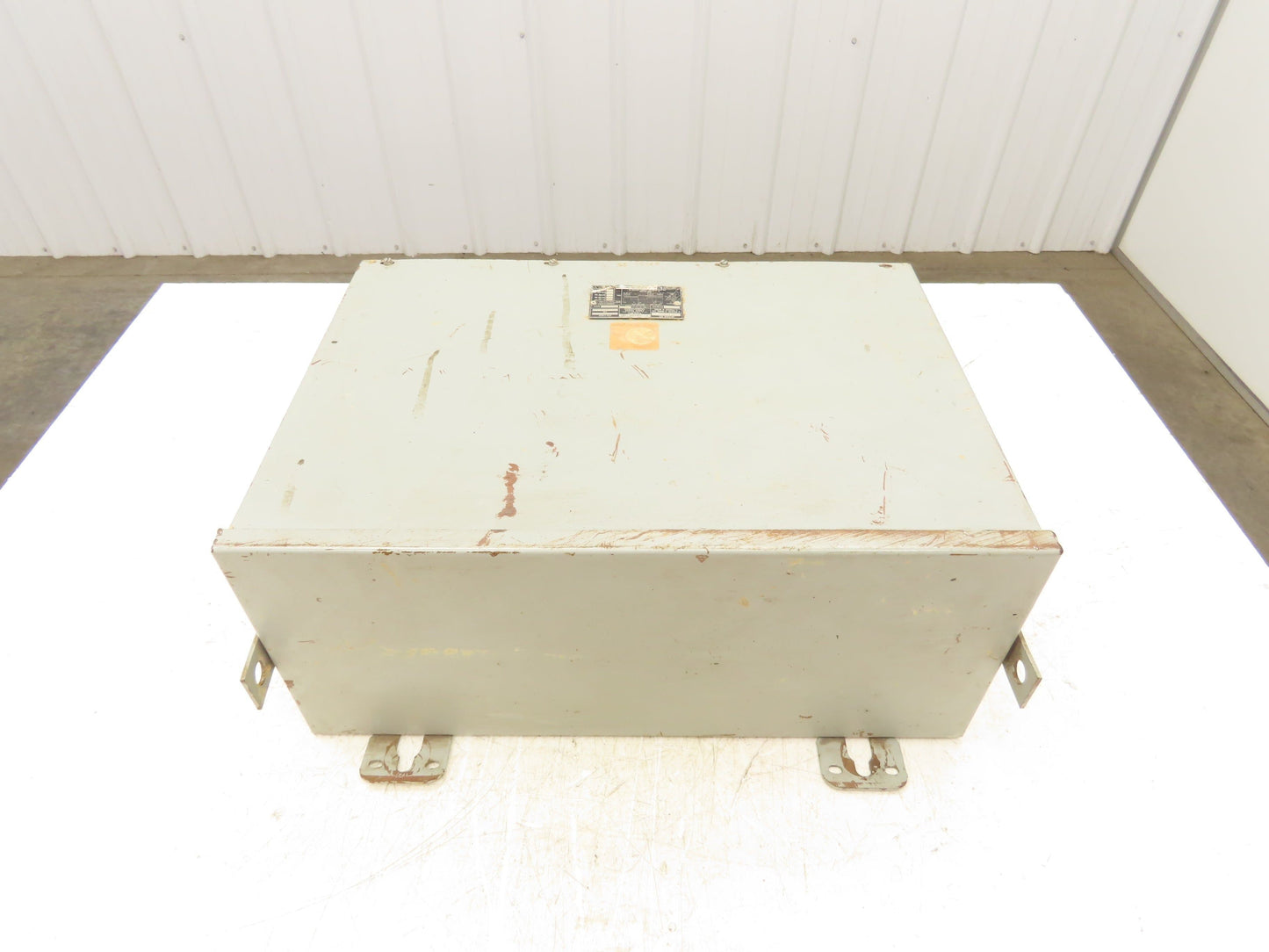 Westinghouse 6E 982 15kva 3 Phase Electric Power Transformer HV 480V LV 208/120V