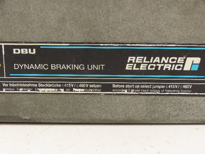 Reliance Electric 837.02.11B DBU-100 Dynamic Braking Unit 415/480V