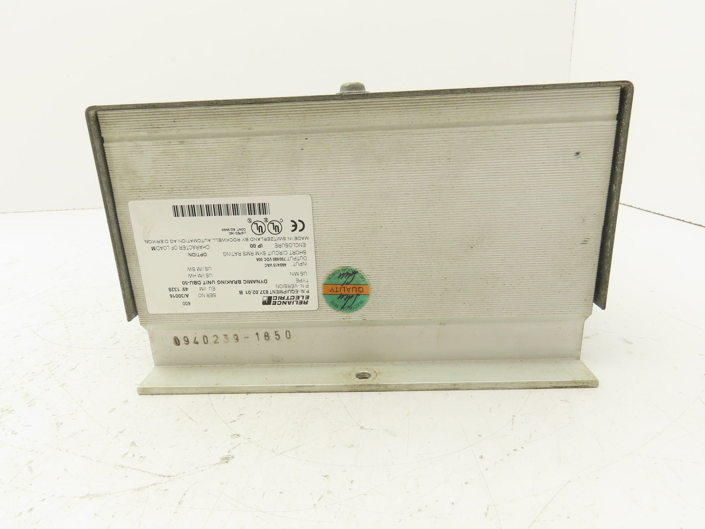 Reliance Electric 837.02.01B DBU-50 Dynamic Braking Unit 415/480V