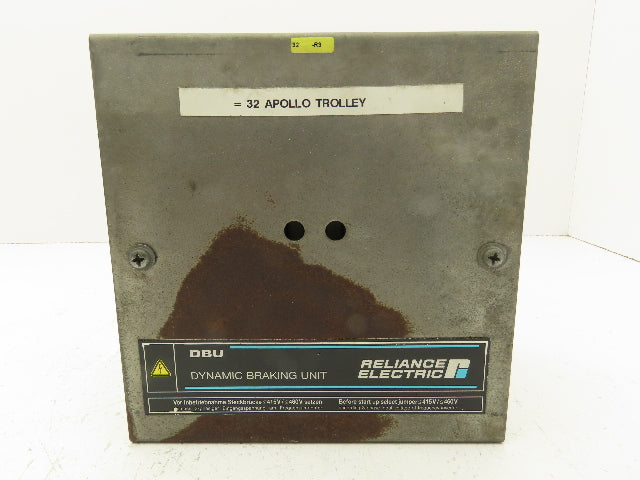 Reliance Electric 837.02.01B DBU-50 Dynamic Braking Unit 415/480V