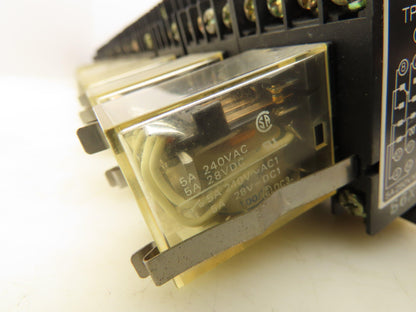 Omron MY4N Socket Relay TP514X2 5A 110V w/Base Lot of 17