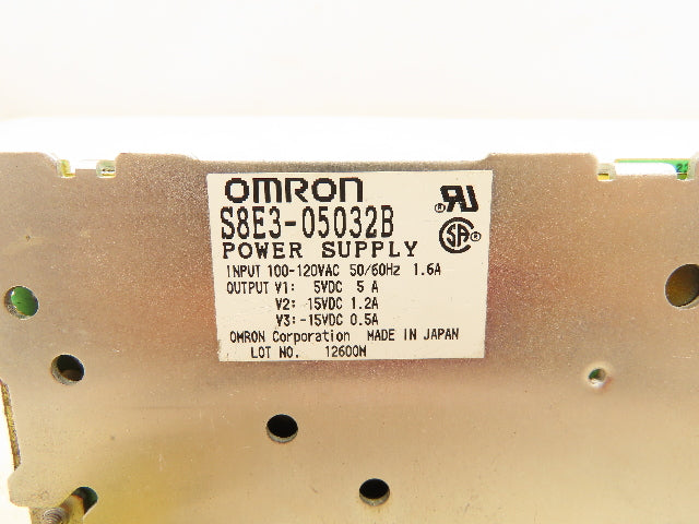 Omron S8E3-05032B Multi-Output Switching Mode Power Supply 5V 15V 50W
