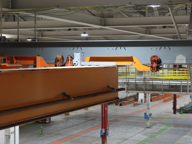 Cleveland Tramrail P&H 2 Ton Single Girder Underhung Bridge Crane 45' 10" Span