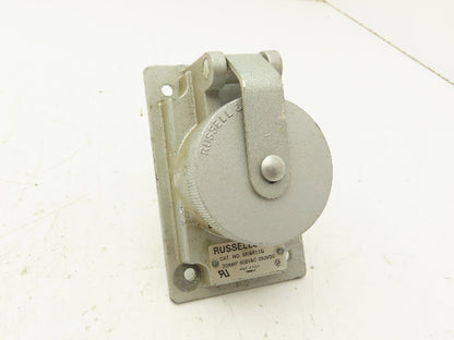 Russellstoll SKWR11G Circuit Breaker Pin and Sleeve Receptacle 20A 600V