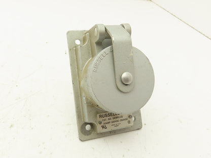 Russellstoll SKWR11G Circuit Breaker Pin and Sleeve Receptacle 20A 600V