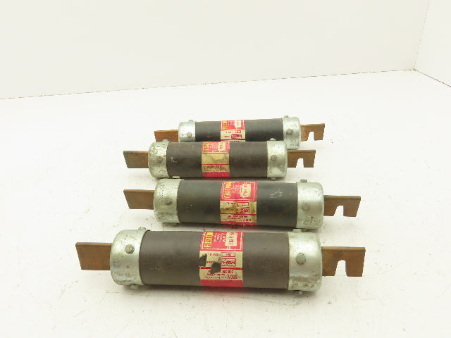 Fusetron FRS-R-150 Bussmann Dual-Element Fuses Class RK5 600V Lot of 4