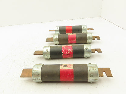 Fusetron FRS-R-150 Bussmann Dual-Element Fuses Class RK5 600V Lot of 4