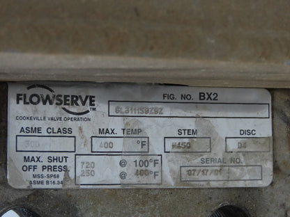 Flowserve SNA200S08 Automax Pneumatic Valve Actuator Indicator 6" 300PSI