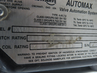 Flowserve SNA200S08 Automax Pneumatic Valve Actuator Indicator 6" 300PSI