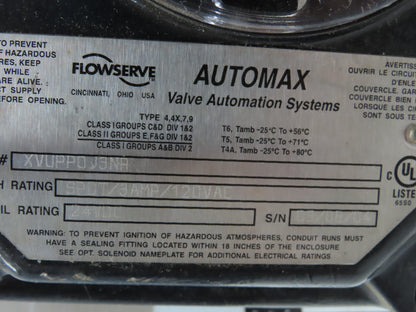 Flowserve SNA250S09 Automax Pneumatic Valve Actuator Indicator 6" 300PSI