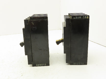 Square D ML-1 Circuit Breaker 70A 250V 3 Pole Lot Of 2