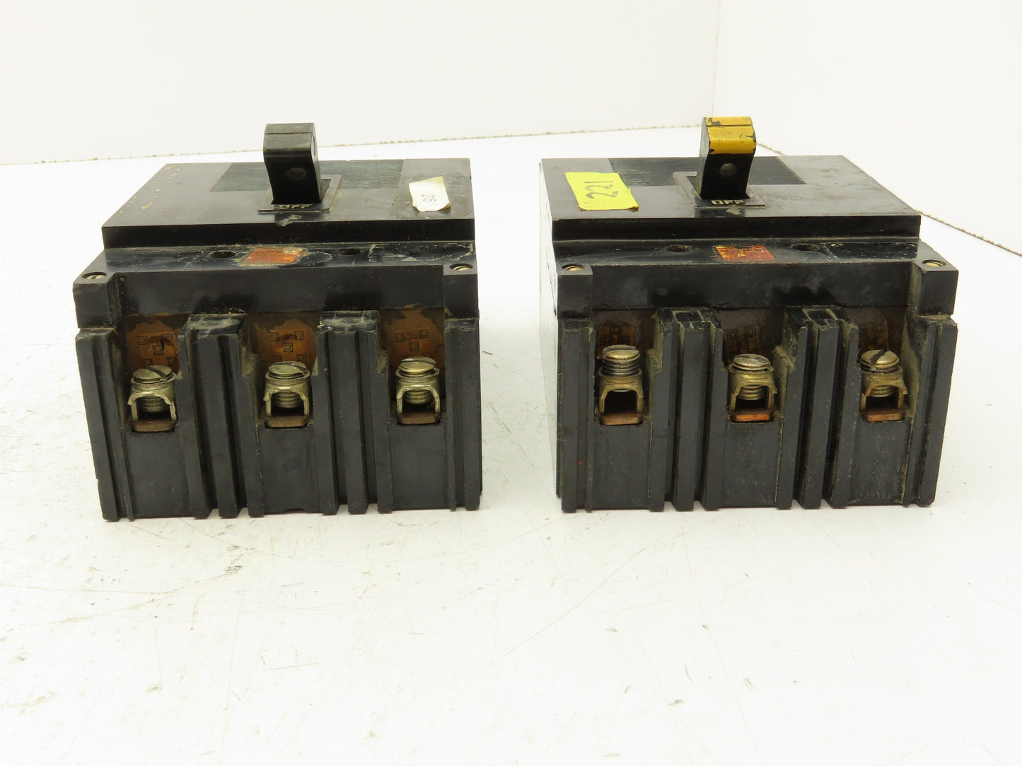 Square D ML-1 Circuit Breaker 70A 250V 3 Pole Lot Of 2
